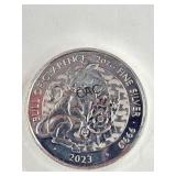 2023 Bull of Clarence 2oz Silver Round
