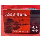 50rds Geco 223Rem 55gr
