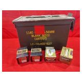 Ammo Case with 7mm Reloading Bullets and Brass