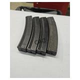 Lot of 4 MP-5 Magazines 9mm
