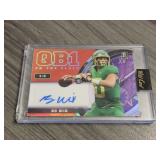 Bo Nix RC QB1 Autographed Card 4/8