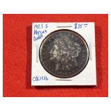 1921-S Morgan Silver Dollar in Sleeve