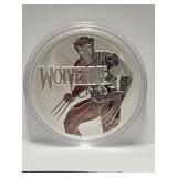 2021 Tuvalu 1oz Silver $1 Marvel Series Wolverine
