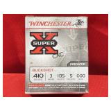 10rds Winchester SuperX .410ga Buckshot Predator