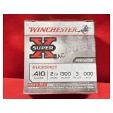 10rds Winchester SuperX .410ga Buckshot Predator