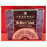 25rds Federal Hi-Brass .410ga 7 1/2 Shot Shells