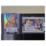 Lot of 2 Tyson Bagent Autograph Cards