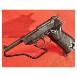 WWII Souvenir Walther ac44 P38 Pistol 9mm SN#7970h