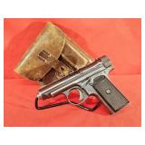 J.P. Sauer WWI Model 1913 Pistol .32ACP/7.65mm