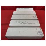 Lot of 5 Boxes of Assorted Baseball Cards