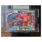 Patrick Mahomes 3/5 Dino-Might Card
