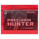 20rds Hornady Precision Hunter 22 Creedmoor 80gr E