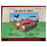 10rds Sellier & Bellot 12ga 00 Buck 12 Pellets