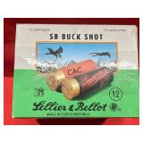 10rds Sellier & Bellot 12ga 00 Buck 12 Pellets
