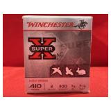 25rds Winchester SuperX Upland/Small Game .410ga