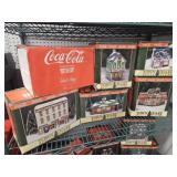 Lot of 6 Coca-Cola Town Square Collectibles