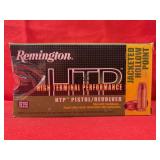 50rds Remington HTP 45ACP 185gr JHP