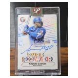 Adolis Garcia Pure Power Autographed Card