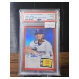 Josh Jung RC Archives Autographed Card PSA 9