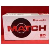 20rds Hornady Match 22 ARC 88gr ELD Match