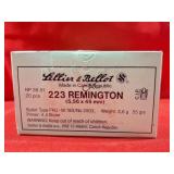 120rds Sellier & Bellot 223Rem/5.56mm 55gr