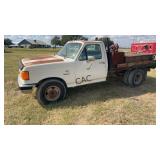 **1989 Ford F250 Diesel Flatbed
