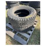 Lot of 2 LT305/65R18 Tires