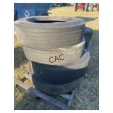 Set of Tires 285/75R24.5