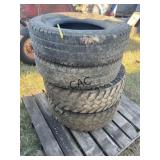 Set of Used Tires 235/80/17