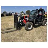 Manitou MT625H Telehandler w/Forks/Bucket, 65hrs!