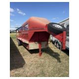 *2015 Reyes MFG Gooseneck Stock Trailer