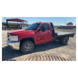 **2007 Chevrolet Reg Cab 3/4 Ton Diesel Flatbed