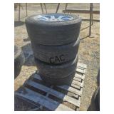 Set of 4 Toyota Tires and Wheels 265/50R20