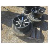 Set of 4 Chevy/GMC 8X180 Bolt Pattern Fuel Wheels