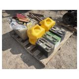 Pallet of Batteries, Gas Cans and More