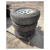 Lot of 4 Tires