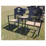 NEW Big Daddy Texas Double Rocking Chair