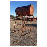 Overhead Gravity Feed Fuel Tank and Stand
