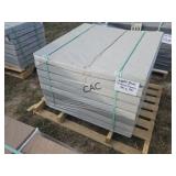 NEW 8pc 36"X36" Textured Light Gray Pavers