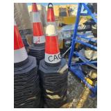NEW Lot of 40 Traffic Cones
