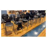 Lot of Assorted Bar Height Chairs