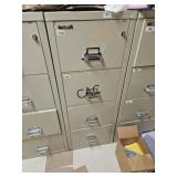Fire King Filing Cabinet (No Keys)