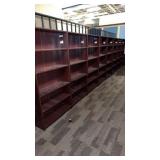 Contents of Bookshelves in Library Entrance