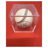 Steve Palermo (MLB Umpire) Autographed Baseball