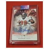 2024 Warren Sapp Origins 13/25 Autographed Card