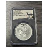 2018 South Africa Silver Krugerrand GEM UNC