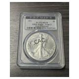 2021 PCGS MS70 Silver Eagle - Type 2