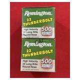 500rds Remington Thunderbolt 22LR 40gr