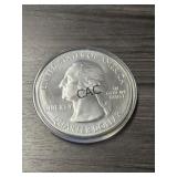 2012 New Mexico Quarter 5oz Silver Round