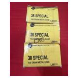 50rds Remington UMC 38Spcl 130gr Metal Case